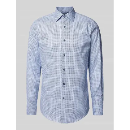Zdjęcie Koszula biznesowa o kroju slim fit z kołnierzykiem typu kent model ‘Hank’