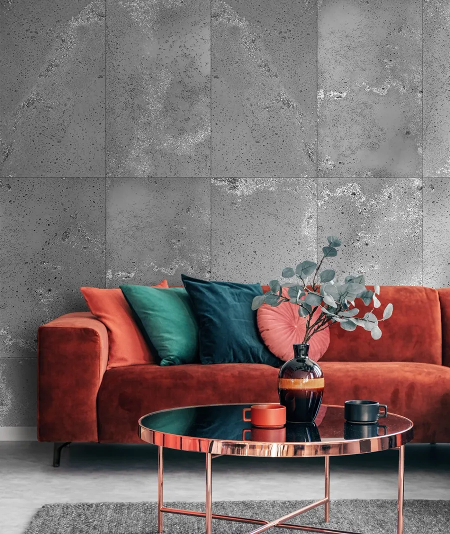 obrazek 1 30x60 cm DS - (ciemny popiel, srebrne kruszywo) - płyta beton architektoniczny ultralekka