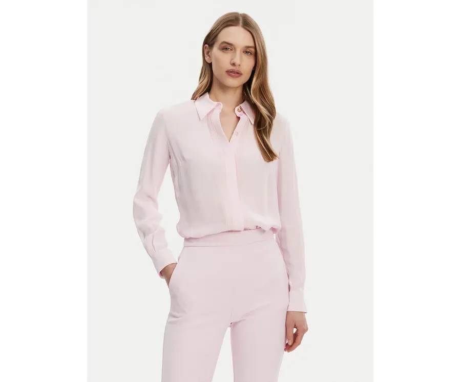 obrazek 1 Elisabetta Franchi Koszula CA-054-51E2-V420 Różowy Regular Fit