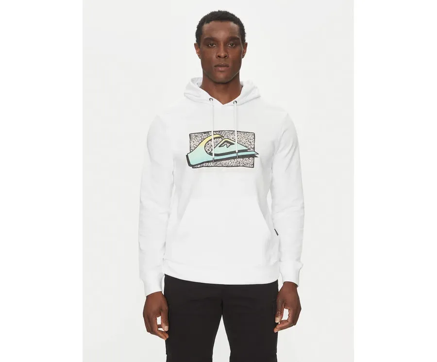 obrazek 1 Quiksilver Bluza EQYFT05094 Biały Regular Fit