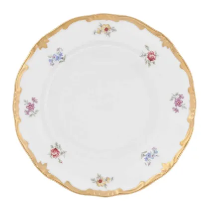 Zdjęcie Klasyczny zestaw 6 talerzy z porcelany