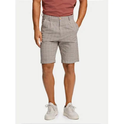 Zdjęcie Lindbergh Szorty materiałowe 30-505024 Beżowy Wide Fit