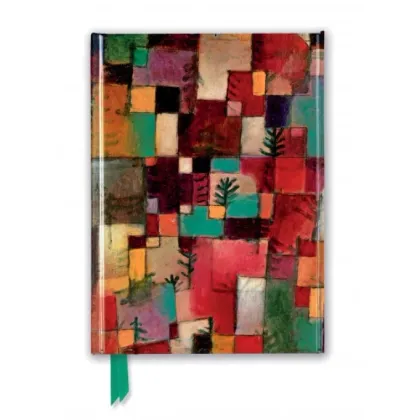 Zdjęcie Dziennik (Paul Klee: Rytmy czerwono-zielone i fioletowo-żółte) - Flame Tree Publishing
