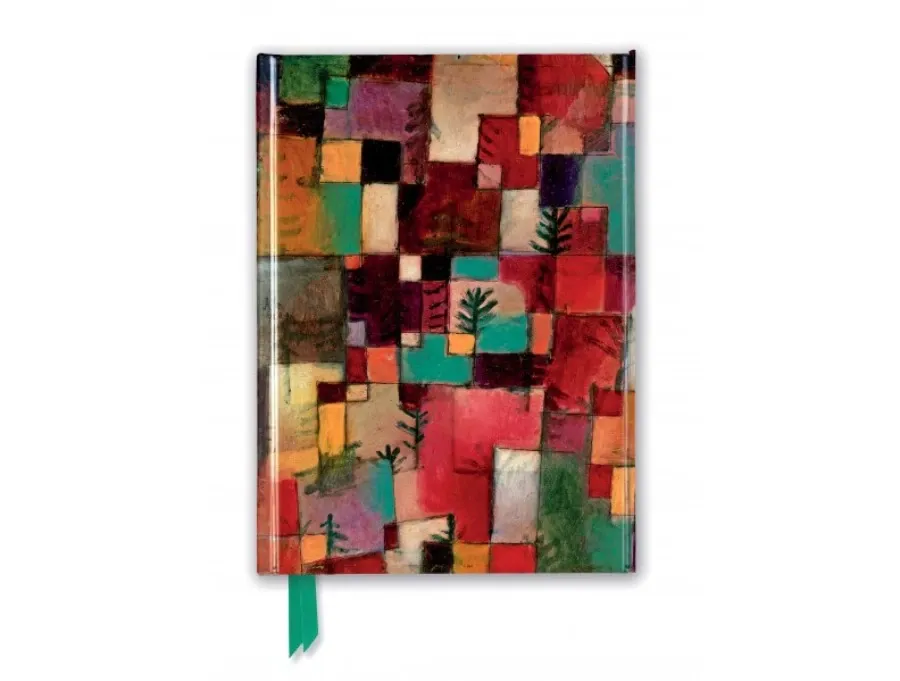 obrazek 1 Dziennik (Paul Klee: Rytmy czerwono-zielone i fioletowo-żółte) - Flame Tree Publishing