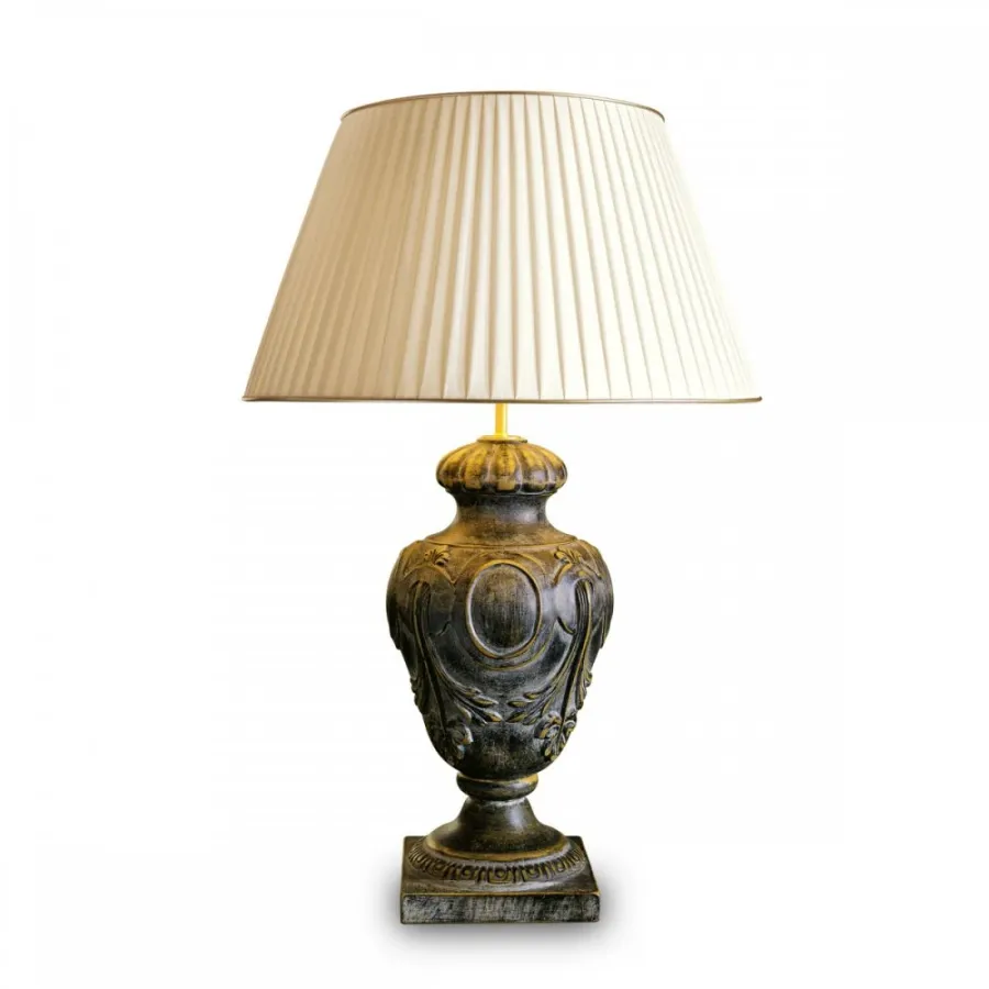 obrazek 2 Wyjątkowa lampa stołowa H.49xL.25xP.25 cm