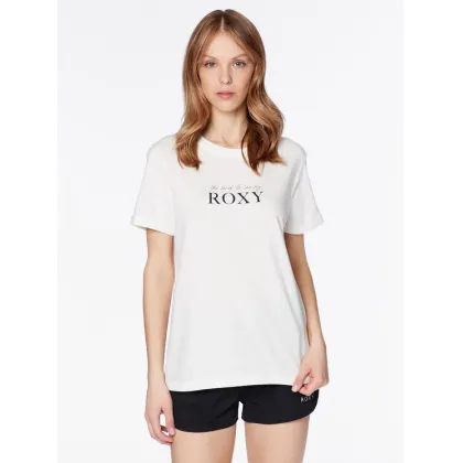 Zdjęcie Roxy T-Shirt Noon Ocean ERJZT05490 Biały Regular Fit