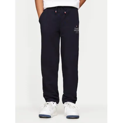 Zdjęcie Tommy Hilfiger Spodnie dresowe KB0KB09244 D Granatowy Relaxed Fit