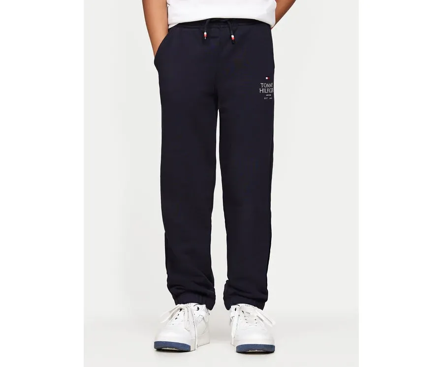 obrazek 1 Tommy Hilfiger Spodnie dresowe KB0KB09244 D Granatowy Relaxed Fit