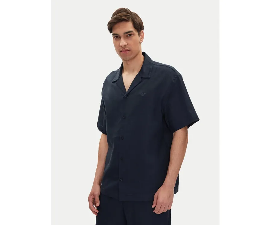 obrazek 1 Emporio Armani Koszula EM000593 AF12356 UB102 Granatowy Regular Fit