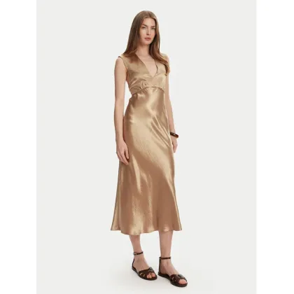 Zdjęcie Max Mara Sukienka koktajlowa Glizia 2516221048 Brązowy Regular Fit