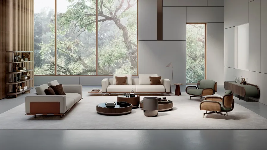 obrazek 3 Piękna stylowa włoska sofa do salonu