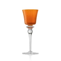 Picture Luxurious wine glass made of Italian Murano glass