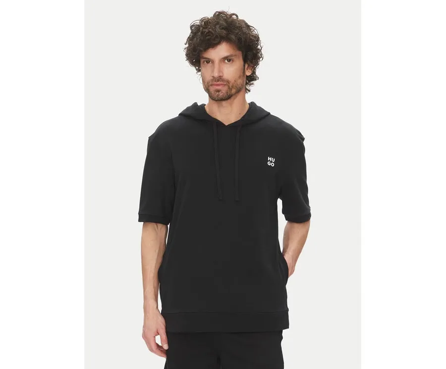 obrazek 1 HUGO Bluza Devon 50540164 Czarny Regular Fit