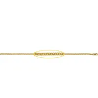 Picture Stylish delicate necklace 45 cm
