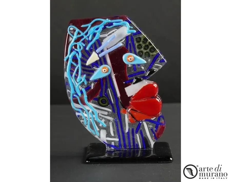 obrazek 1 Ciekawa rzeźba Picasso Pop Art Abstrakcyjne szkło Murano