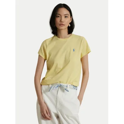 Zdjęcie Polo Ralph Lauren T-Shirt 211898698033 Żółty Straight Fit