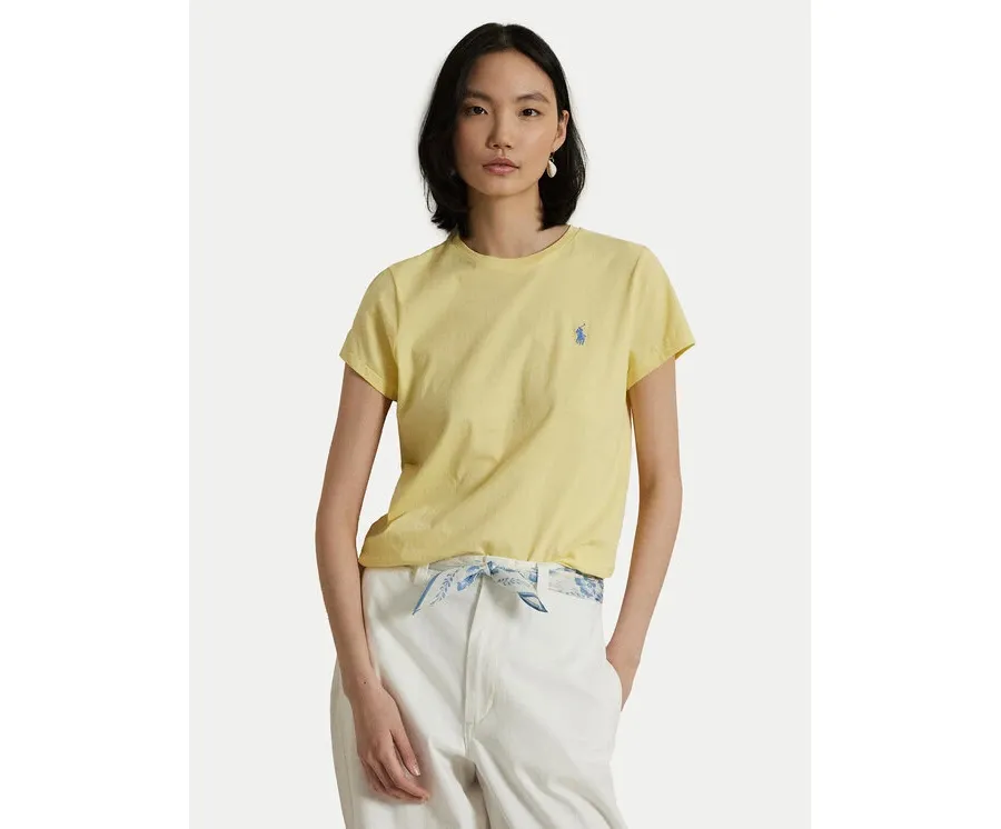 obrazek 1 Polo Ralph Lauren T-Shirt 211898698033 Żółty Straight Fit