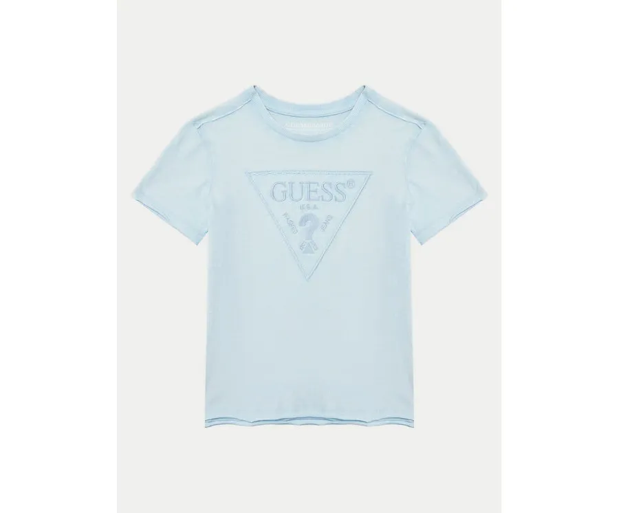 obrazek 1 Guess T-Shirt L5GI02 K6XN4 Błękitny Regular Fit