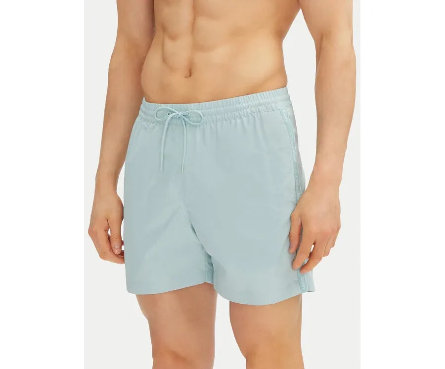 obrazek 1 Calvin Klein Swimwear Szorty kąpielowe KM0KM01109 Niebieski Regular Fit