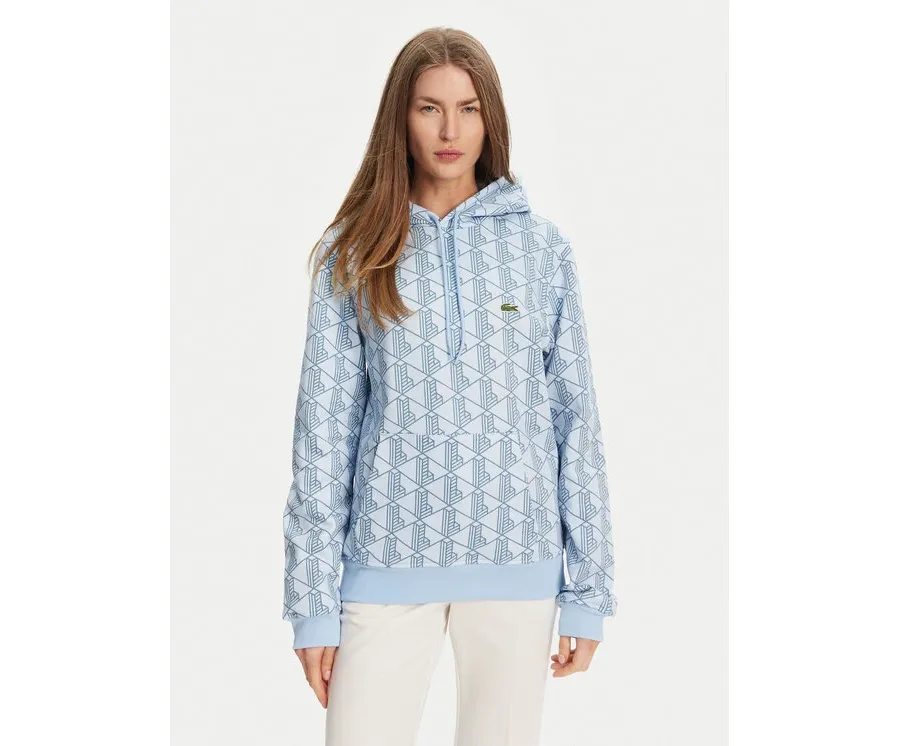 obrazek 1 Lacoste Bluza SH2855 Błękitny Classic Fit