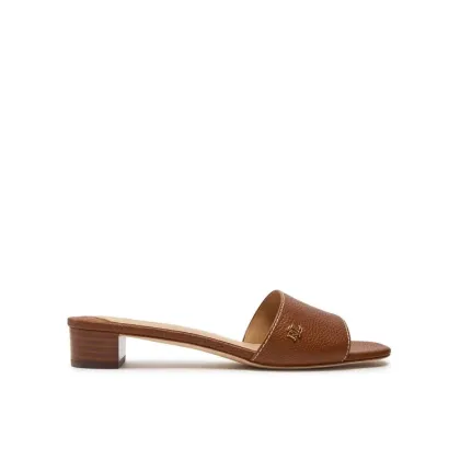 Zdjęcie Lauren Ralph Lauren Klapki 802925259003 Brązowy LAUREN RALPH LAUREN