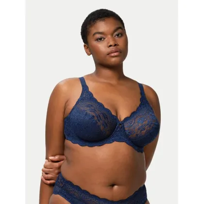 Zdjęcie Triumph Biustonosz z fiszbiną Amourette 300 10166797 Granatowy