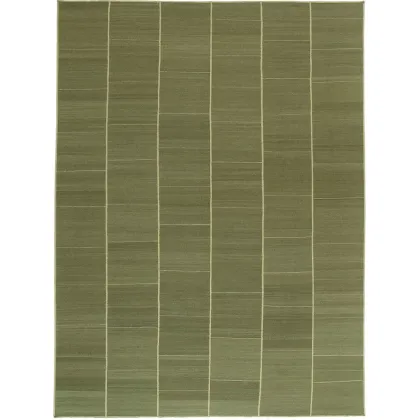 Picture Elegant kilim in the shades of green