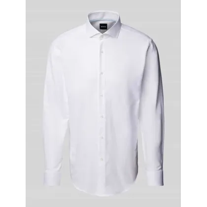 Zdjęcie Koszula biznesowa o kroju slim fit z kołnierzykiem typu cutaway model ‘Hank’