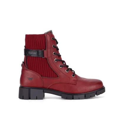 Zdjęcie Mustang Botki 1443-502 Czerwony