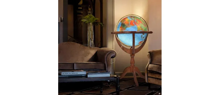 picture 4 Nova Rico Jannine Blue 50 cm Illuminated Geographical Globe
