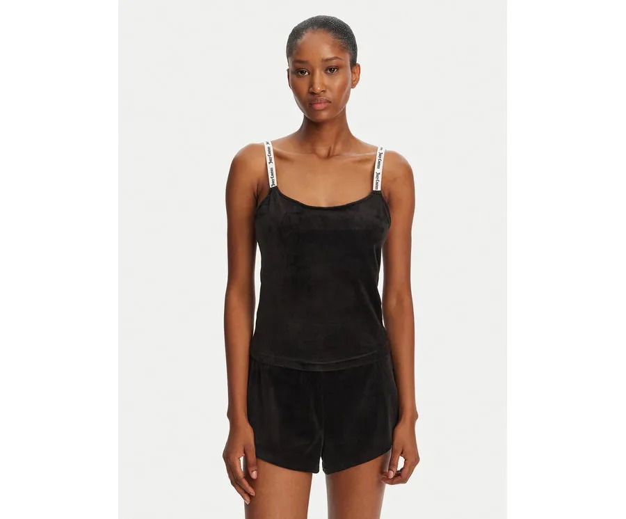 obrazek 1 Juicy Couture Top Elina JCLCT125501 Czarny Slim Fit