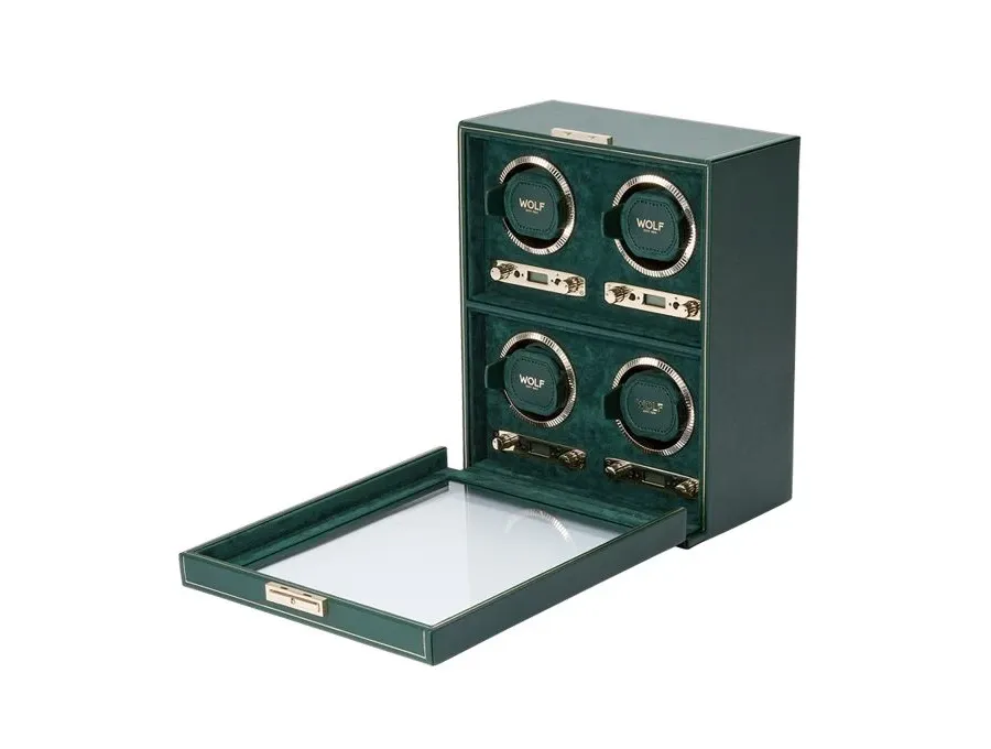 obrazek 2 Rotomat British Racing Green na cztery zegarki
