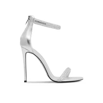 Zdjęcie Eva Minge Sandały MARGUERITE-2360-103 Srebrny