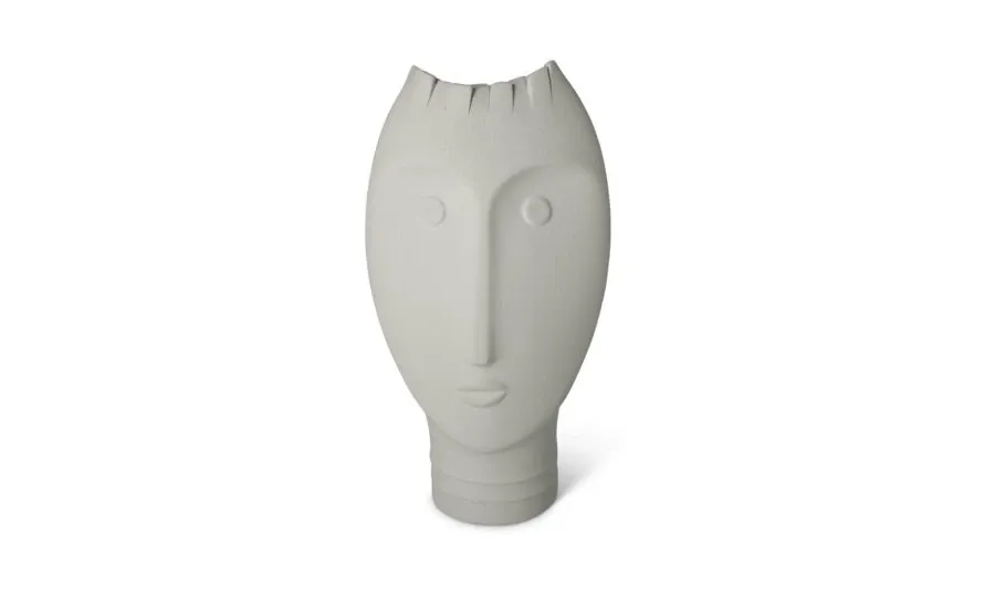 obrazek 3 Oryginalny wazon dekoracyjny Moai z ceramiki