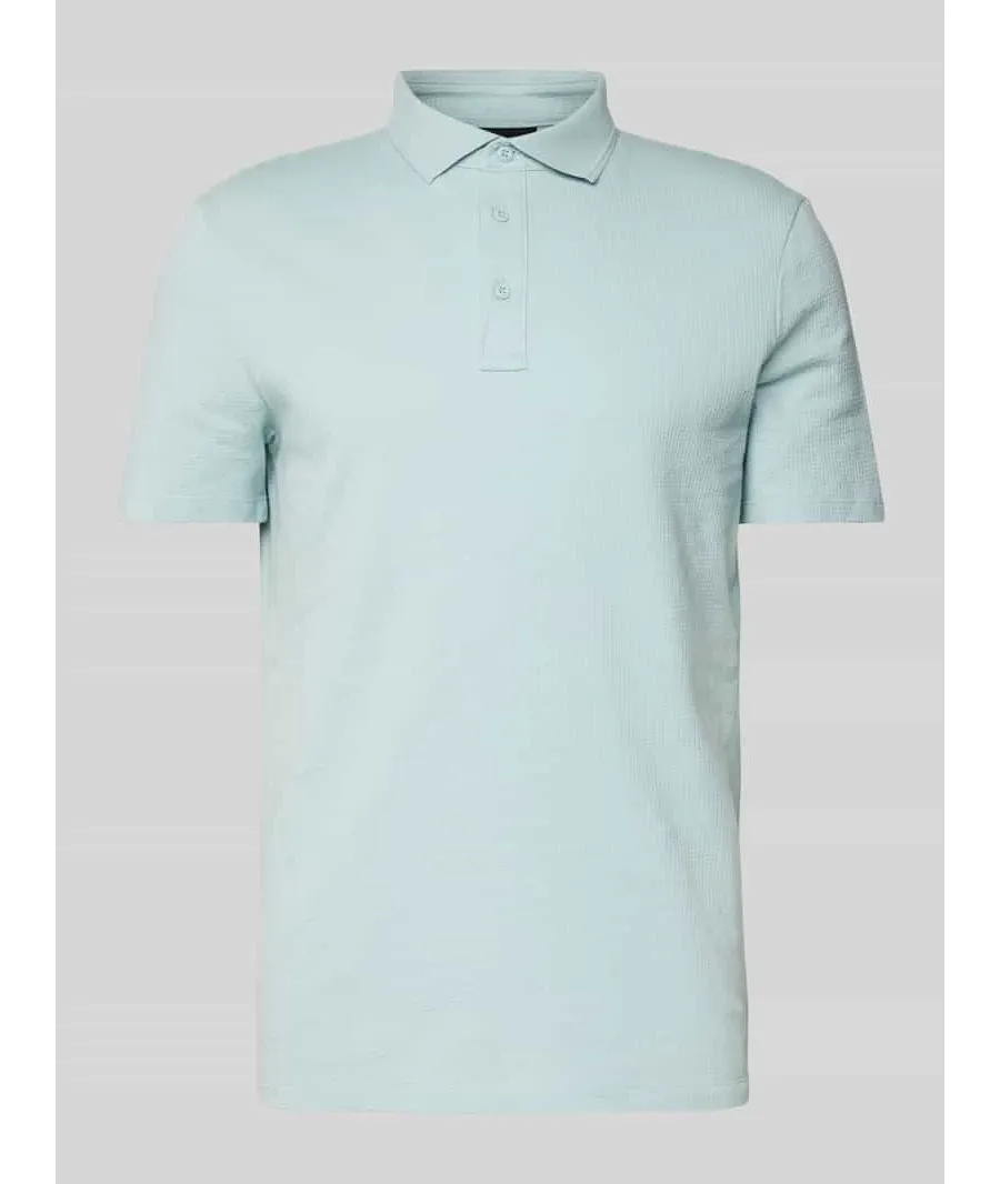 obrazek 1 Koszulka polo z fakturowanym wzorem model ‘Fisher’