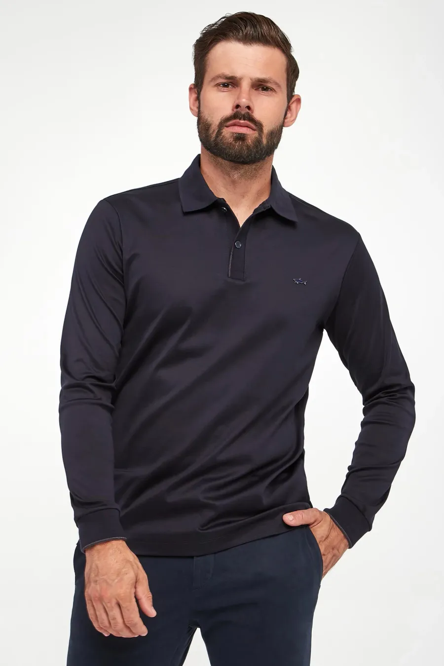 obrazek 1 Longsleeve polo męski PAUL&SHARK Paul&Shark