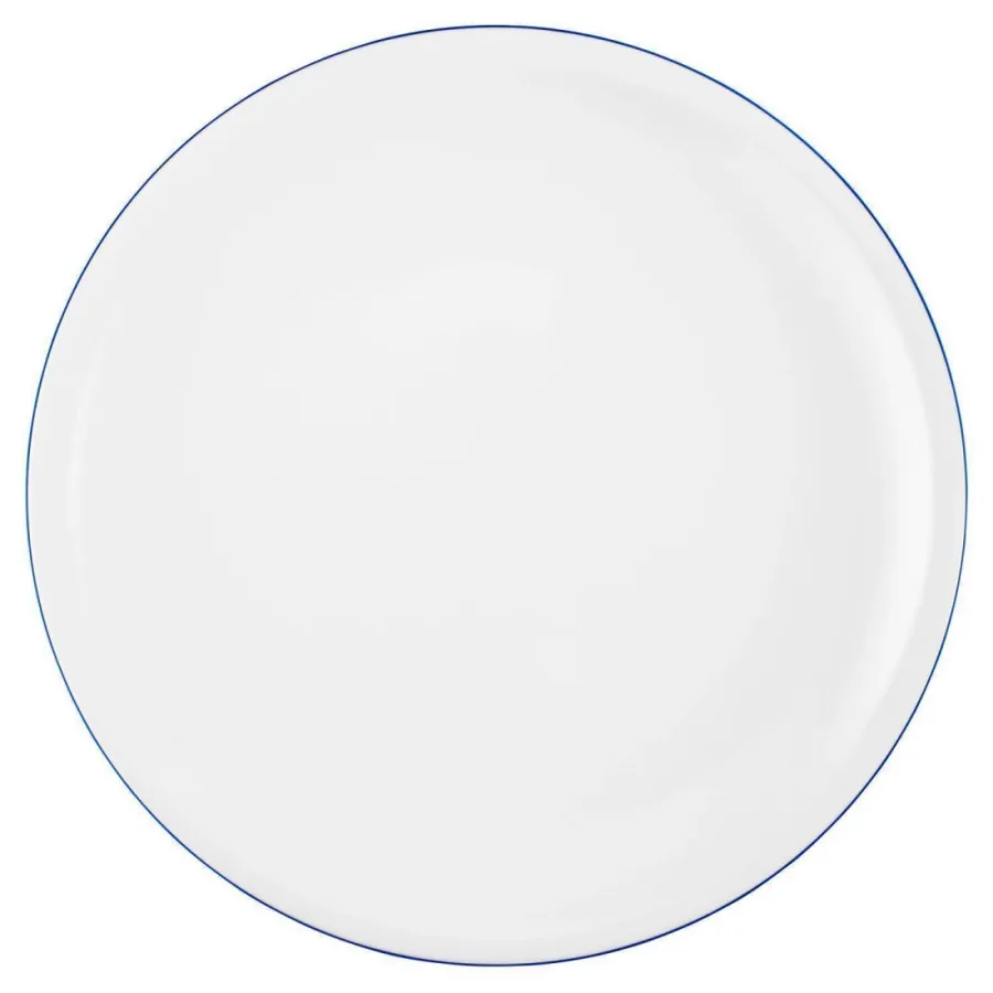 obrazek 1 Porcelanowy płaski biały talerz obiadowy 27 cm z Niemiec - Seltmann Weiden