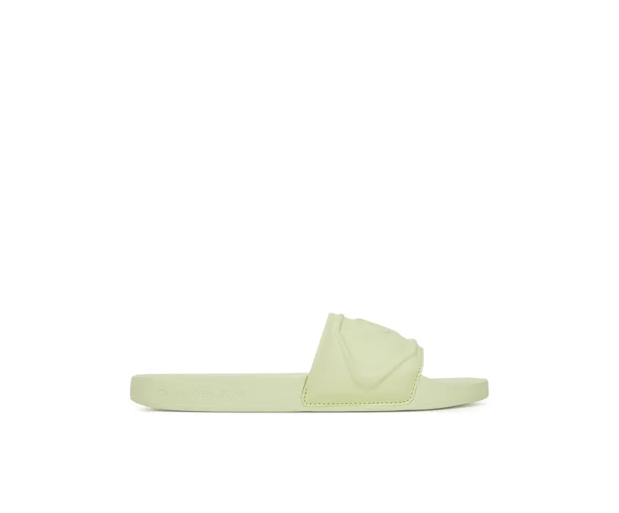 obrazek 1 Calvin Klein Jeans Klapki Slide Pu Hf Mg YW0YW01879 Zielony