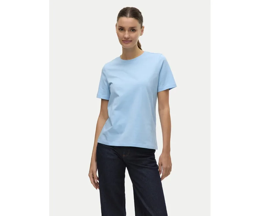 obrazek 1 Vero Moda T-Shirt Paulina 10316991 Niebieski Regular Fit