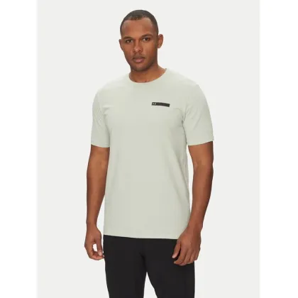 Zdjęcie Under Armour T-Shirt Strip Logo 1390203 Écru Relaxed Fit