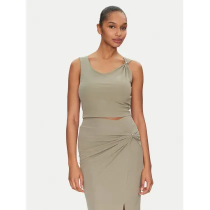 Zdjęcie Guess Top W5GP22 KAQL2 Zielony Regular Fit