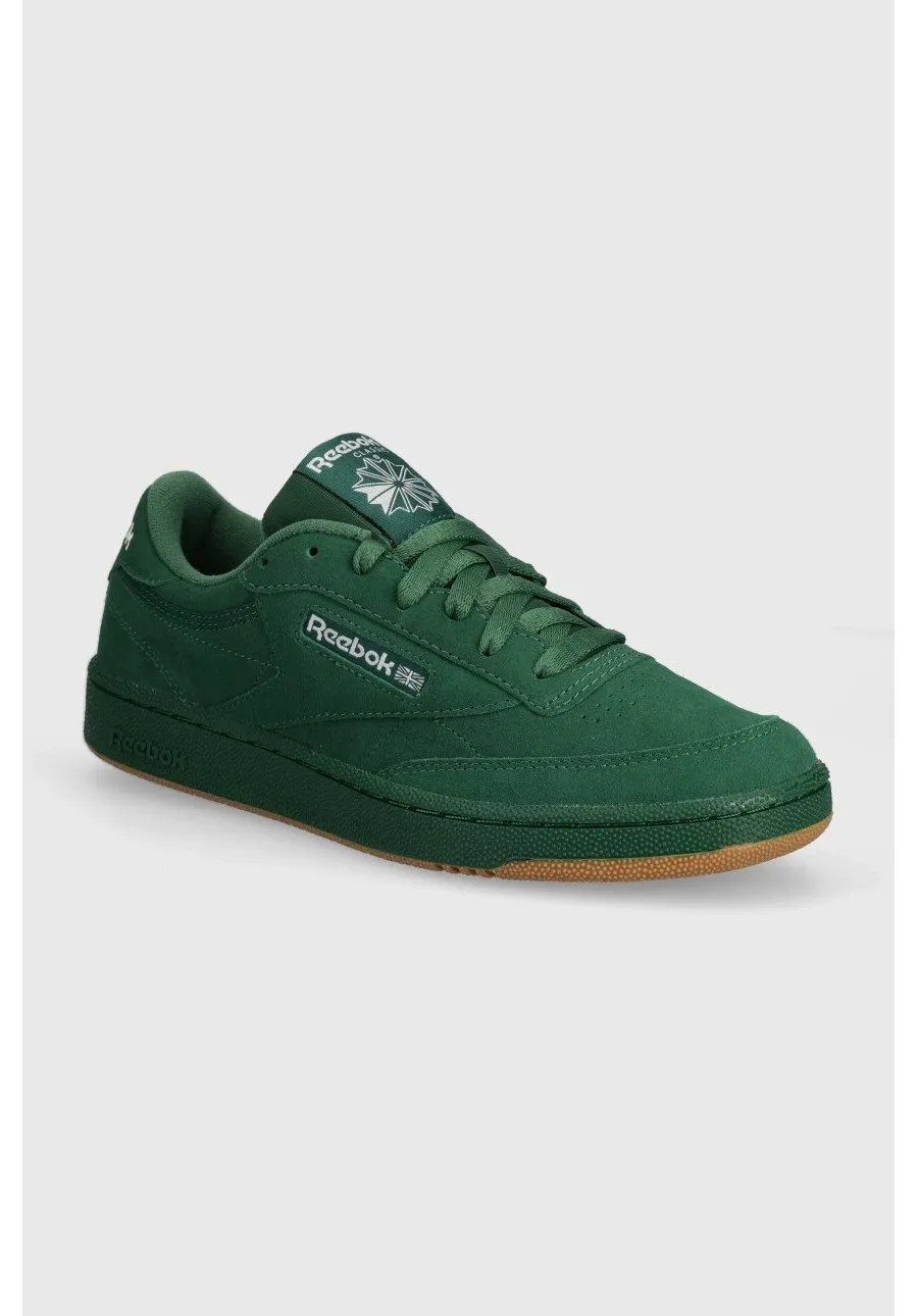 obrazek 1 Reebok Classic sneakersy zamszowe Club C 85 kolor zielony 100074451