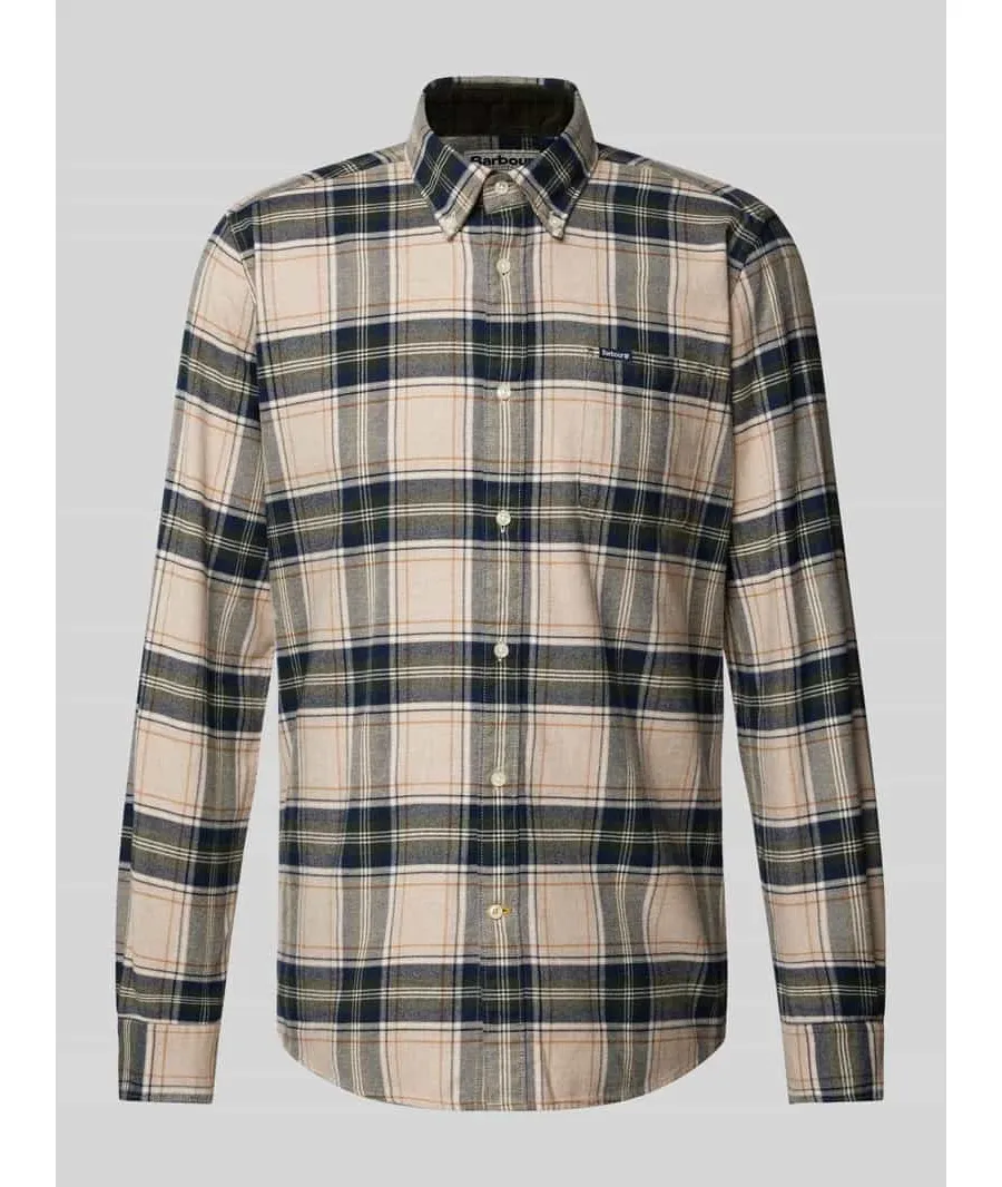 obrazek 1 Koszula casualowa o kroju tailored fit z kołnierzykiem typu button down model ‘Betsom’
