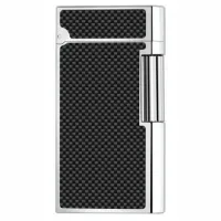 Zdjęcie Zapalniczka Carbon Fibre srebro rodowane