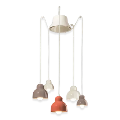 Zdjęcie Wyjątkowa włoska lampa wisząca w stylu awangardowym