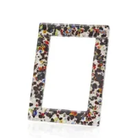 Zdjęcie Kolorowa ramka na zdjęcia ze szkła murano