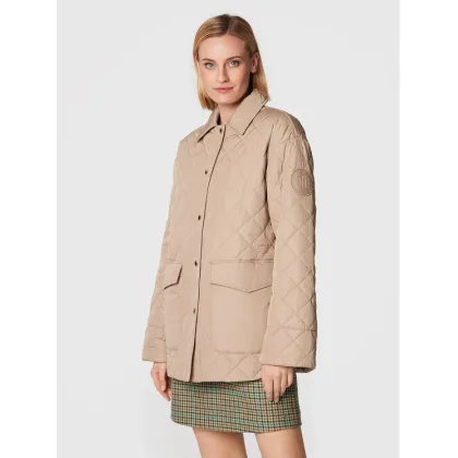 Zdjęcie Tommy Hilfiger Kurtka przejściowa Quilted WW0WW35552 Beżowy Relaxed Fit