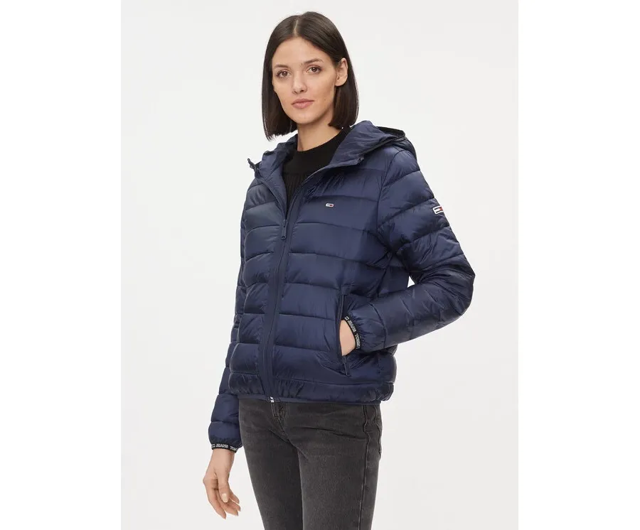 obrazek 1 Tommy Jeans Kurtka zimowa Quilted DW0DW09350 Granatowy Regular Fit
