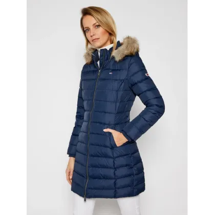 Zdjęcie Tommy Jeans Kurtka zimowa Essential DW0DW09060 Granatowy Slim Fit