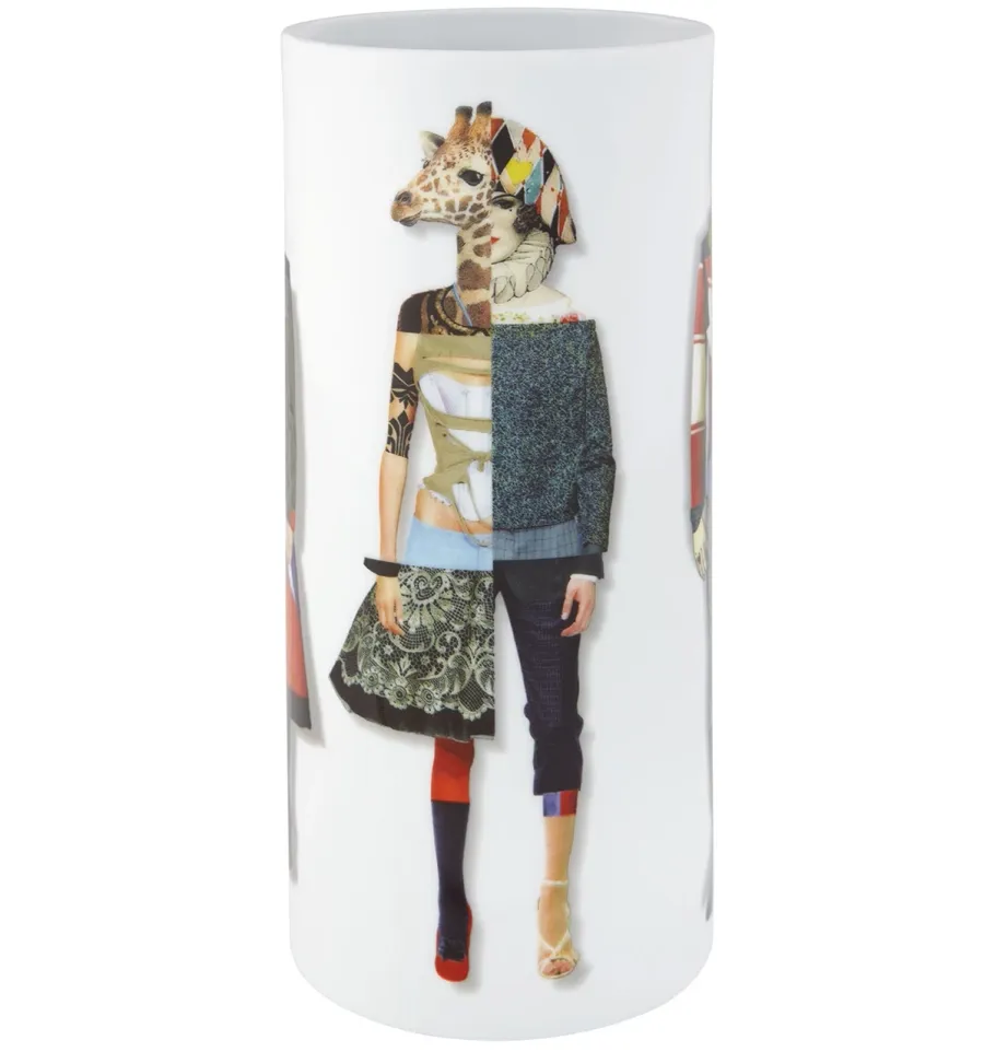 obrazek 2 Stylowy porcelanowy biały wazon - Vista Alegre